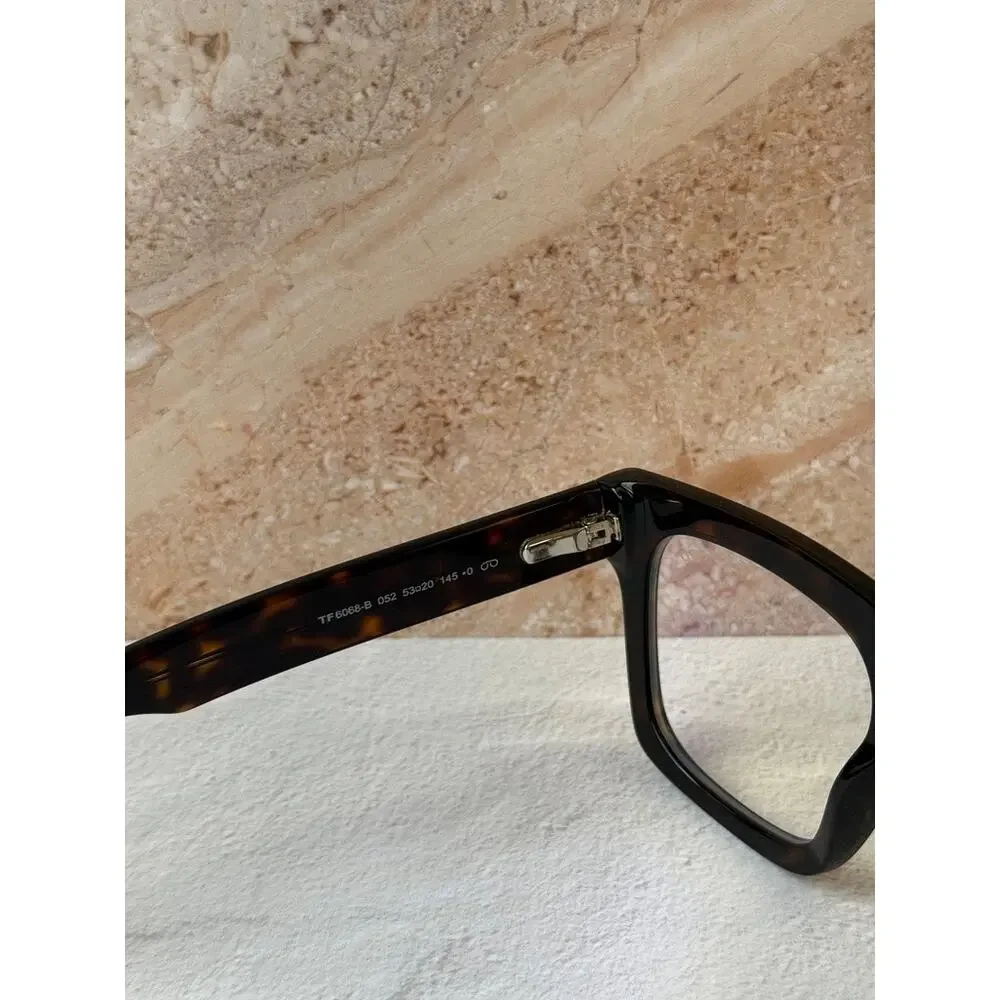 NEW Tom Ford FT6068-B Fausto Clip On Bluelight Frames in Brown